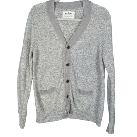 Urban Pipeline gray small cardigan for men - Picture 1 of 10